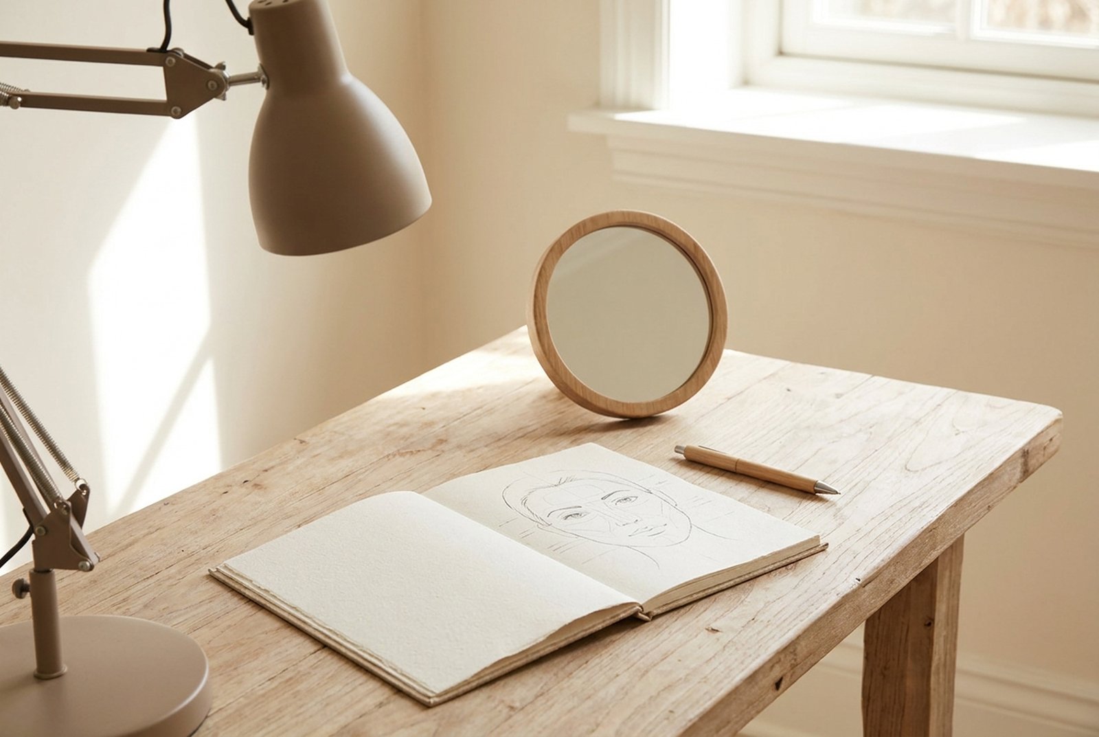 Skin consultation desk with face-mapping notes at The Skin Method